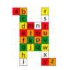 Alfabet spel / P1A5